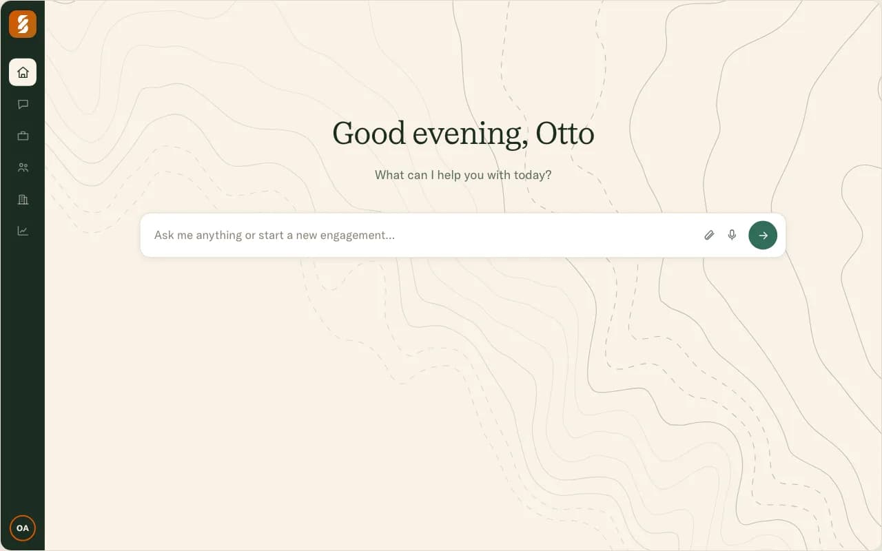 sherpa intake agent: start an engagement from a brief